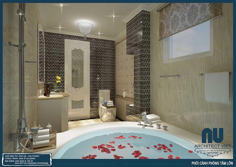 thiết kế nội thất phòng tắm view 1