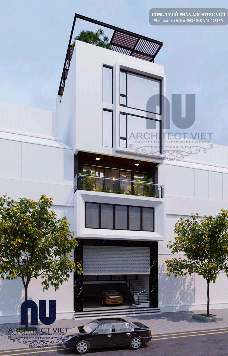 ý tưởng thiết kế mẫu nhà phố 6 tầng 70m2 sang trọng hiện đại ý tưởng thiết kế mẫu nhà phố 6 tầng 70m2 kết hợp kinh doanh