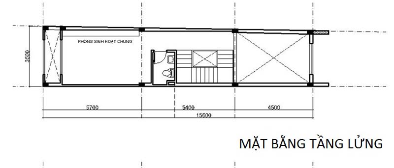 bố trí mặt bằng công năng tầng lửng công năng tầng lửng