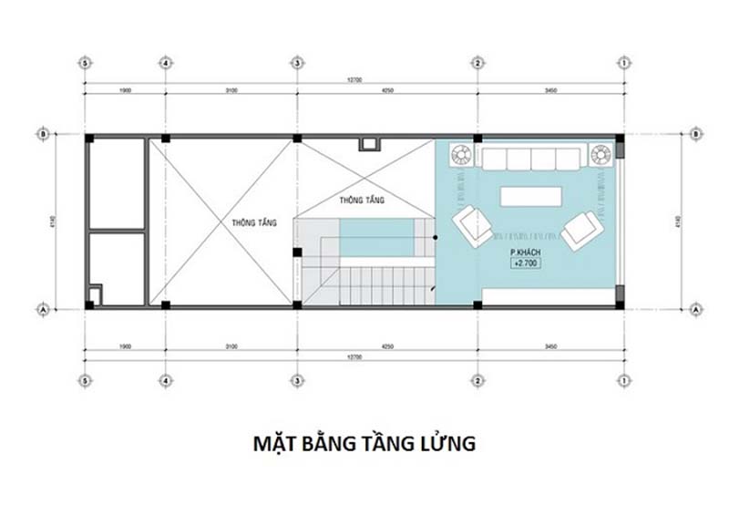 Bố trí mặt bằng công năng tầng lửng mặt bằng công năng tầng lửng