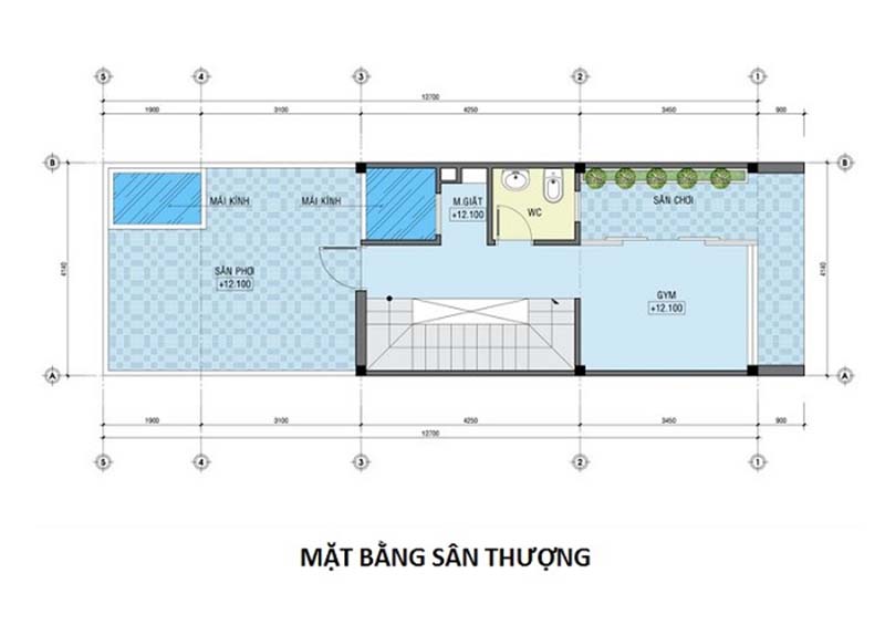 công năng tầng thượng