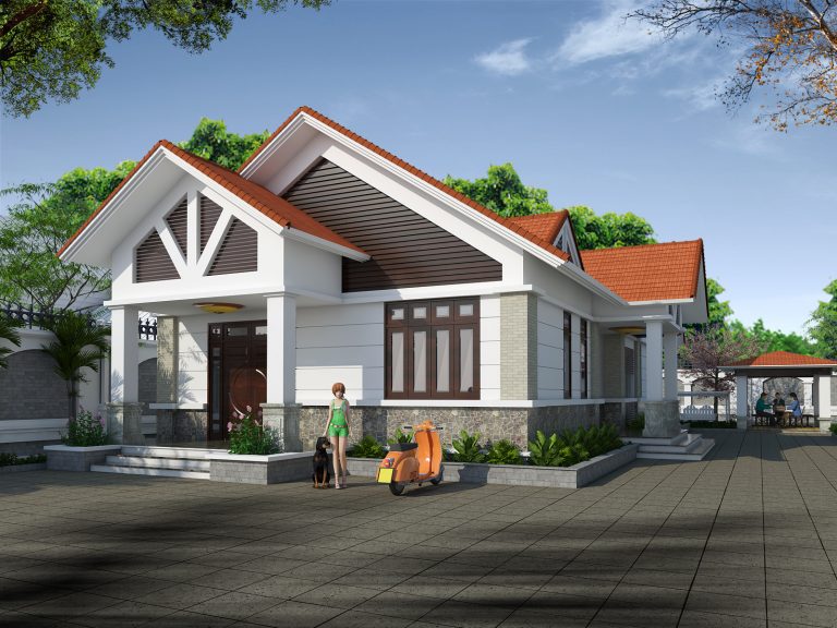 nhà cấp 4 120m2 đẹp mẫu nhà cấp 4 120m2 đẹp
