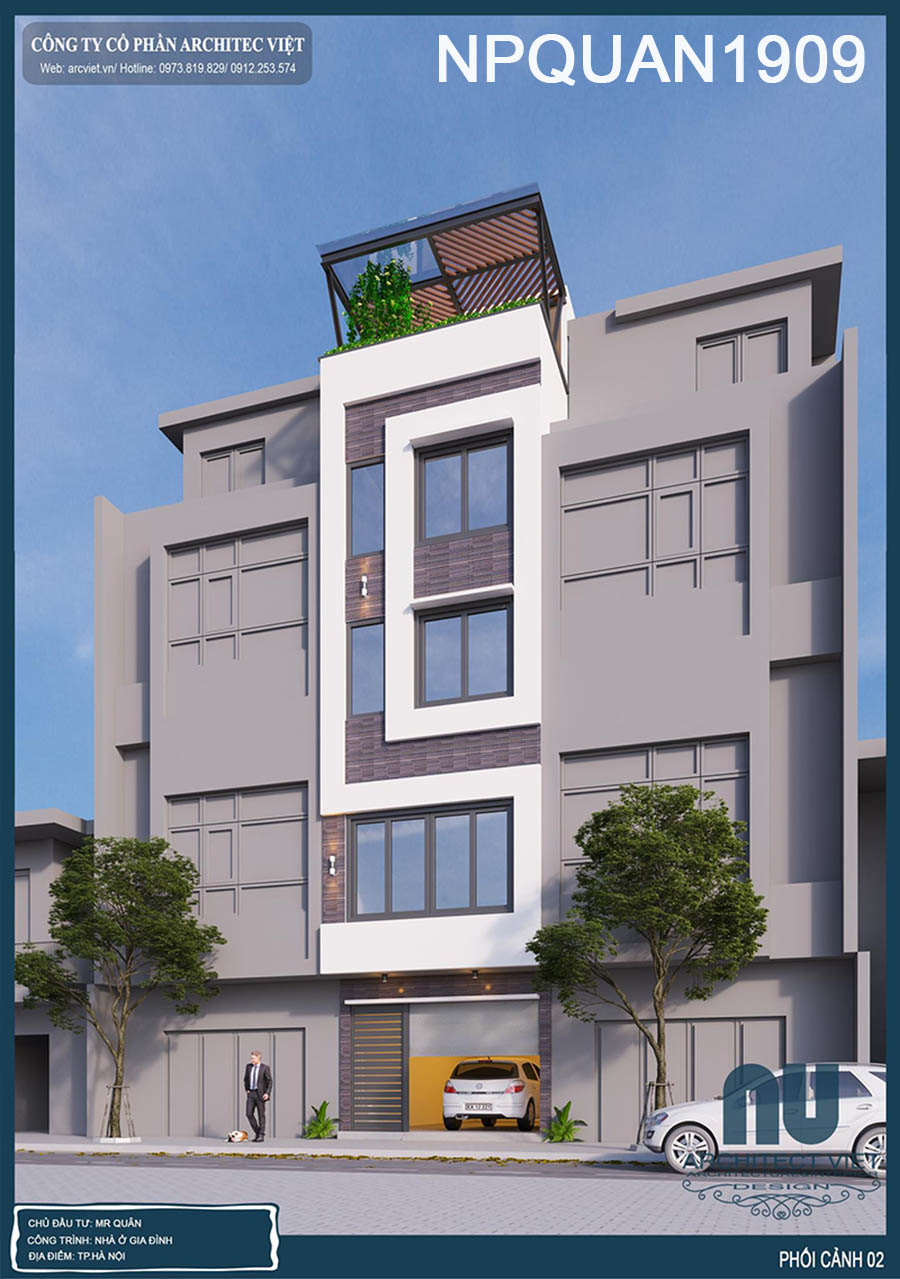 nhà phố 4 tầng với ngoại thất đẹp mẫu nhà phố 4 tầng mặt tiền 4m 35m2 với ngoại thất sang trọng