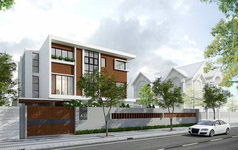 mẫu nhà đẹp tư vấn thiết kế nhà phố