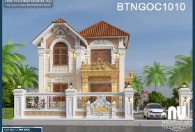 MẪU BIỆT THỰ TÂN CỔ ĐIỂN 2 TẦNG 95M2