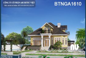 BIỆT THỰ PHÁP 1 TẦNG GÁC LỬNG 70M2